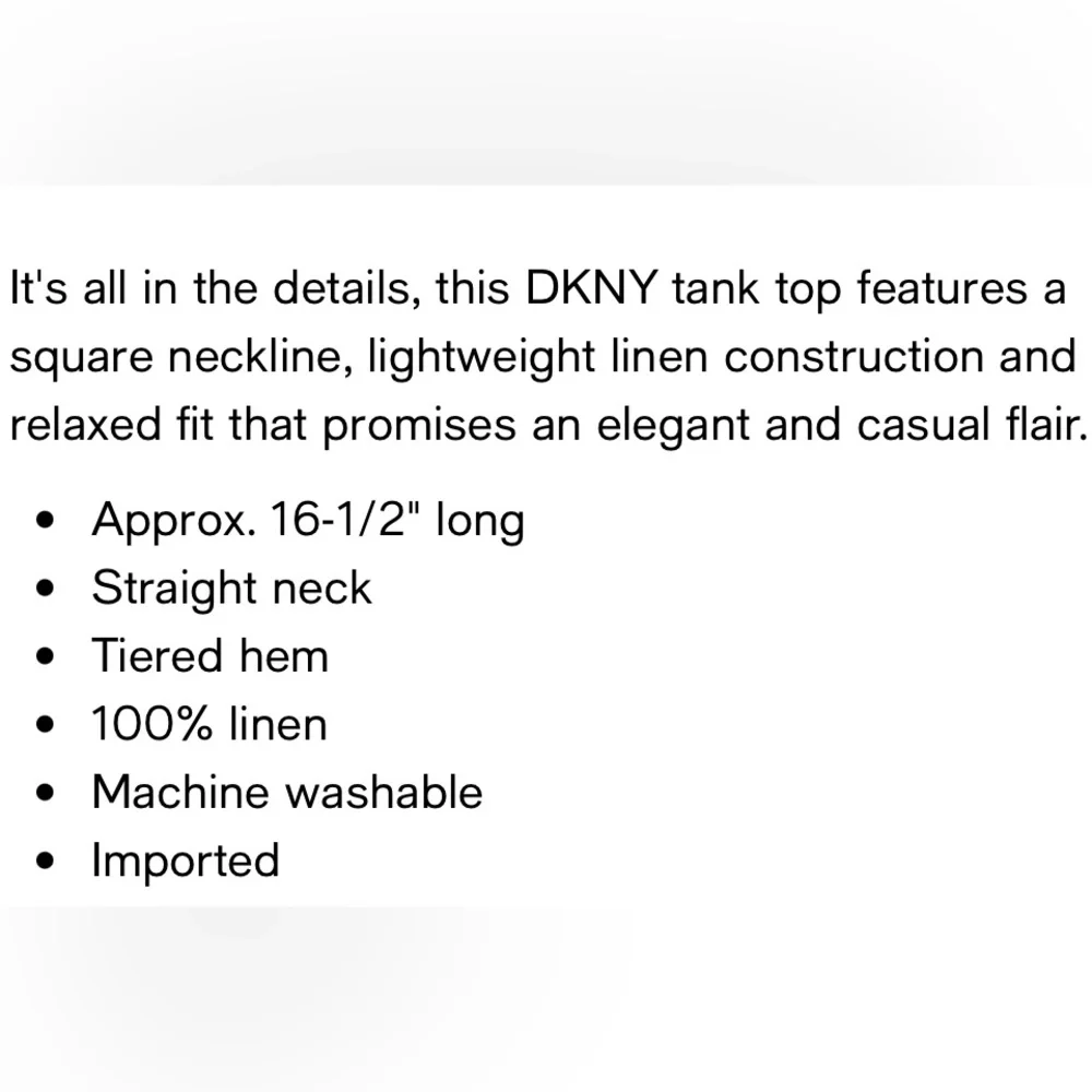 DKNY tiered tank (M) - Picture 15 of 15